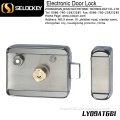 Electronic safety door and gate and metal or metal framed doors Hot sale frameless aluminum sliding door lock(LY09AT6B1)